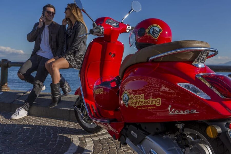 Private Amalfi Coast Vespa Tour with Audio-guide and Driver - Along the coast toward Positano