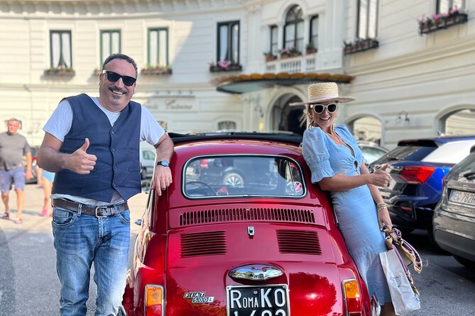 Private Amalfi Coast Vintage Fiat 500 Tour: Amalfi to Positano - Passing through Praiano with time for photos