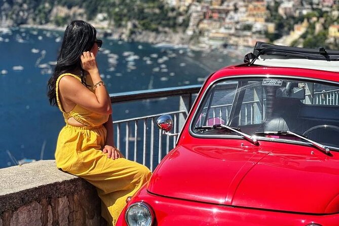 Private Amalfi Coast Vintage Fiat 500 Tour: Amalfi to Positano - One hour to walk around Positano