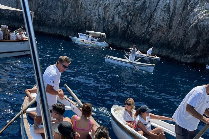 Private Boat Excursion from Sorrento to Capri and Faraglioni - The Faraglioni, Capri’s famous sea stacks