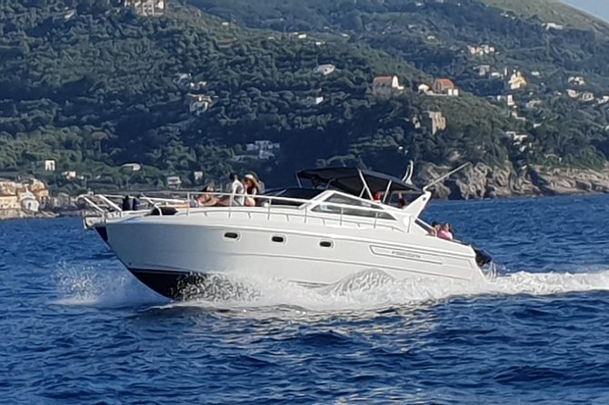 Private boat excursion to Capri from Sorrento - 7 hours - Punta Carena lighthouse and the Green Grotto