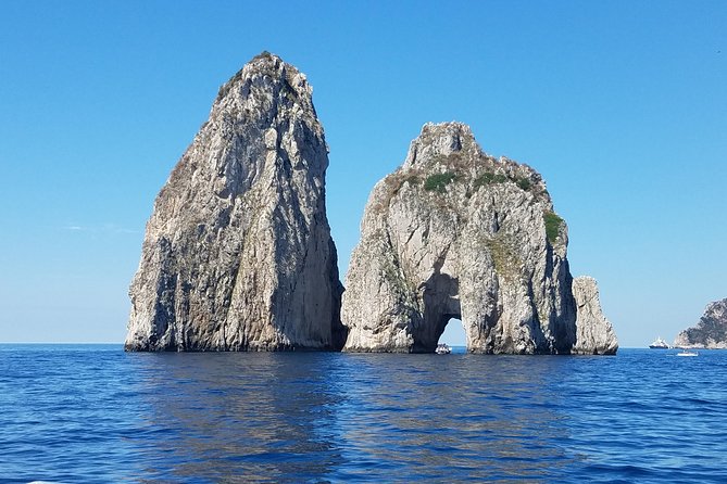 Private boat excursion to Capri from Sorrento - 7 hours - The White Grotto and its Madonna-shaped formation