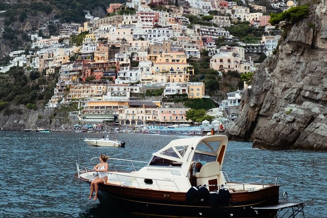 Private Boat Tour Along the Amalfi Coast from Positano - Leaving Positano by private Gozzo boat