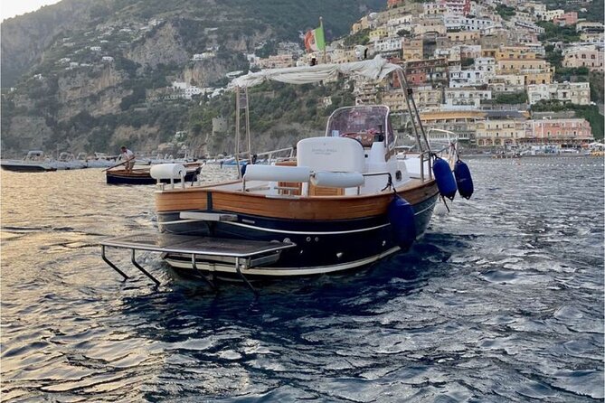 Private Boat Tour from Positano to the Amalfi Coast with Drinks - Swimming near Praiano and the Tritone grottos