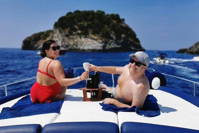 Private Boat Tour from Sorrento to Capri and Positano - Roman ruins at Bagni della Regina Giovanna