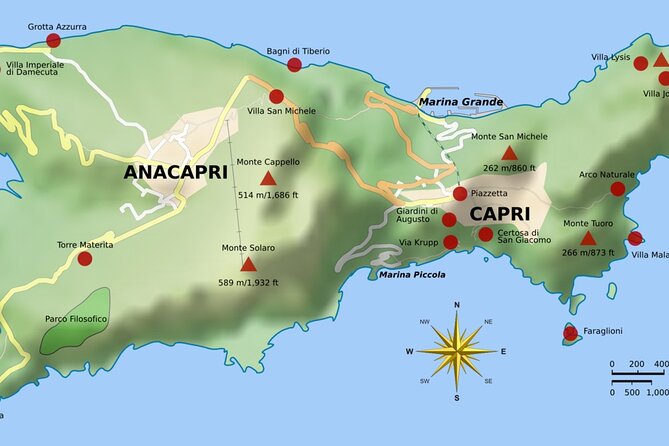 Private Boat Tour from Sorrento to Capri on a Classic Gozzo 8.50 - Three hours around Capri, with room to set the pace