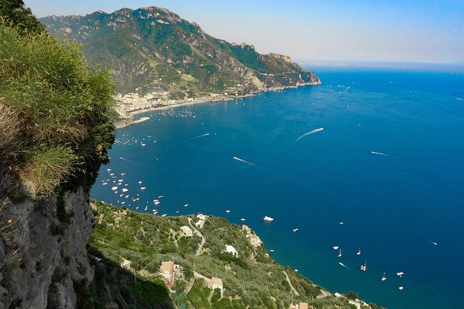 Private Boat Tour of Amalfi Coast and Capri by Jeanneau Leader - Leaving Amalfi for Conca dei Marini