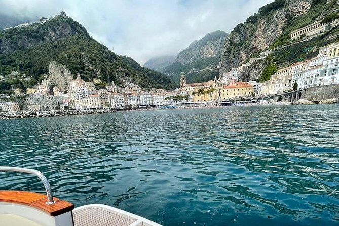 Private boat tour of the Amalfi Coast from Sorrento - Positano and its famous hillside view