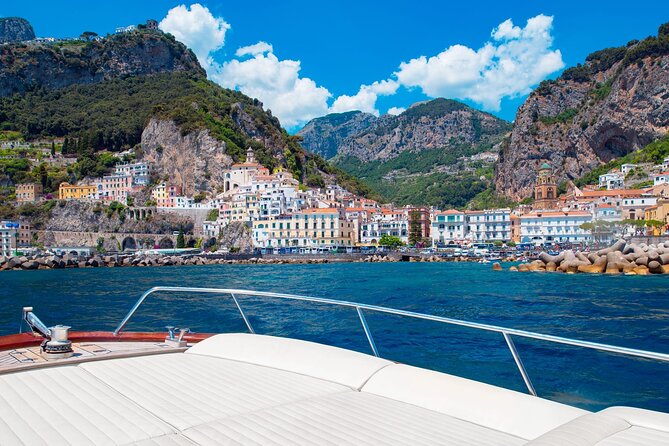 Private Boat Tour Sorrento to Positano & Amalfi–Typical Gozzo 850 - Amalfi and its compact historic center