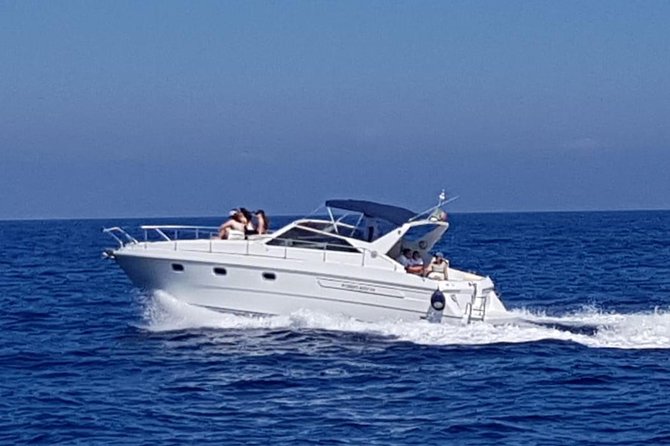 Private boat tour to Capri departing from Sorrento - Villa Jovis from the sea