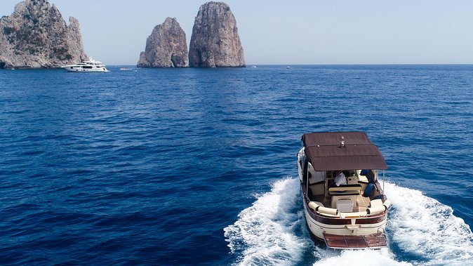 Private Boat Tour to Capri from Sorrento – Exclusive Experience - Capri’s sea caves, starting with the Blue Grotto