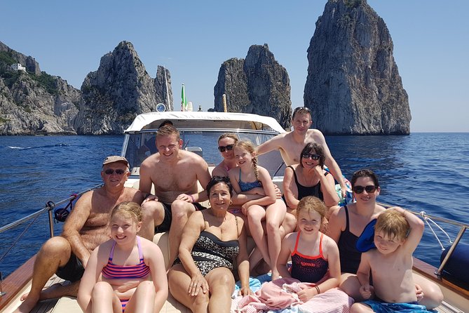Private Boat Tour to Capri from Sorrento on a 38-Foot Apreamare - The 45-minute swim at Marina Piccola