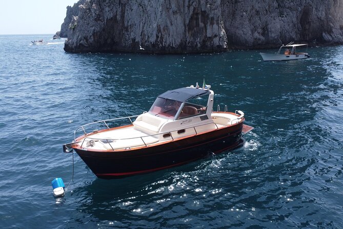 Private Boat Tour to discover Capri - The Red Grotto and White Grotto near Capri