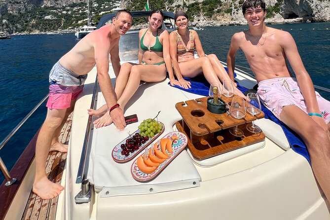 Private Capri Boat tour BEST SELLER - The Faraglioni, Capri’s signature rocks