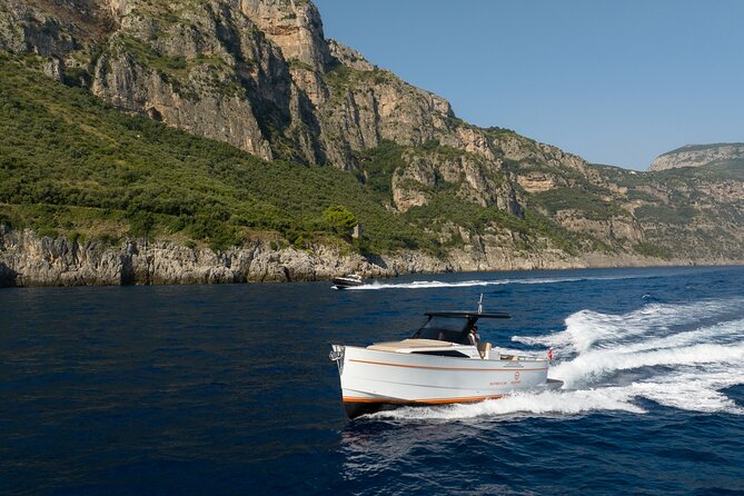 Private Capri Boat Tour in a Luxury Gozzo Apreamare 35ft - Punta Campanella and the old coastal watchtowers