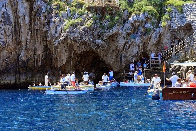 PRIVATE CAPRI ISLAND & BLUE GROTTO Full Day boat tour. - White Grotto and the sculpted coast