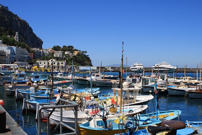 Private Capri Luxury Boat Experience: Cruise, Swim & Sunbathe - Lunch, drinks, and the cost of a private day