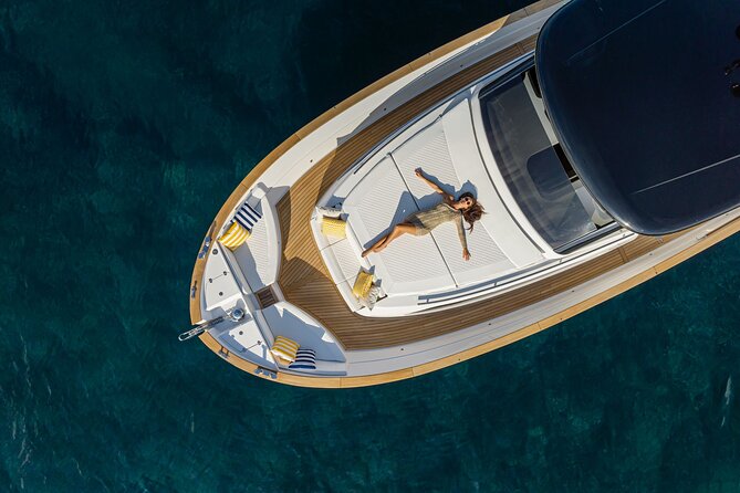 Private Full Day Capri Tour by Boat from Positano - Leaving Positano and crossing the Amalfi Coast
