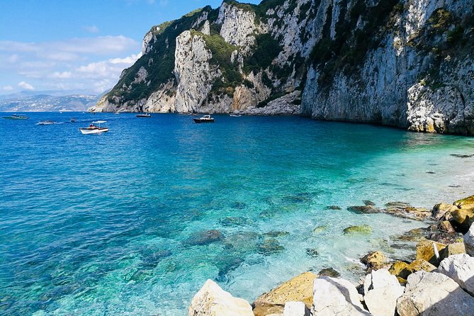Private Island of Capri by Boat - Faraglioni: Capri’s unmistakable rock towers