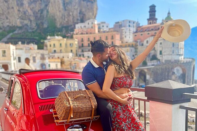 Private Photo Tour on the Amalfi Coast with Fiat 500 - Praiano and the Gulf of Salerno