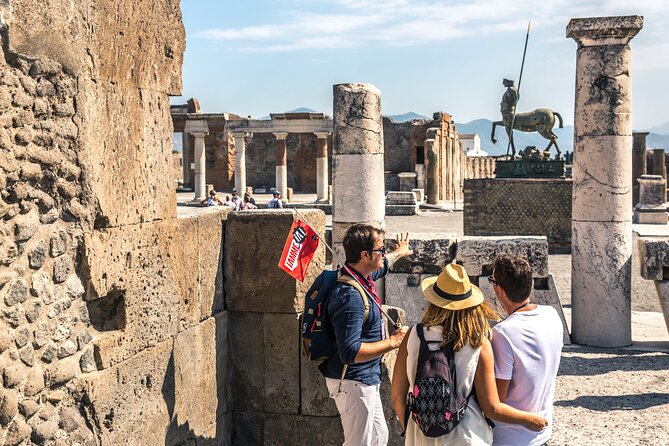 Private Pompeii Tour with Guide & Transfer included from Sorrento - The Forum, Temple of Jupiter, and Macellum