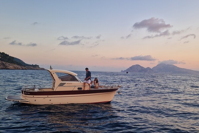 Private Sorrento Sunset Cruise with Prosecco, Spritz & Limoncello - Leaving Porto di Sorrento at 6 pm