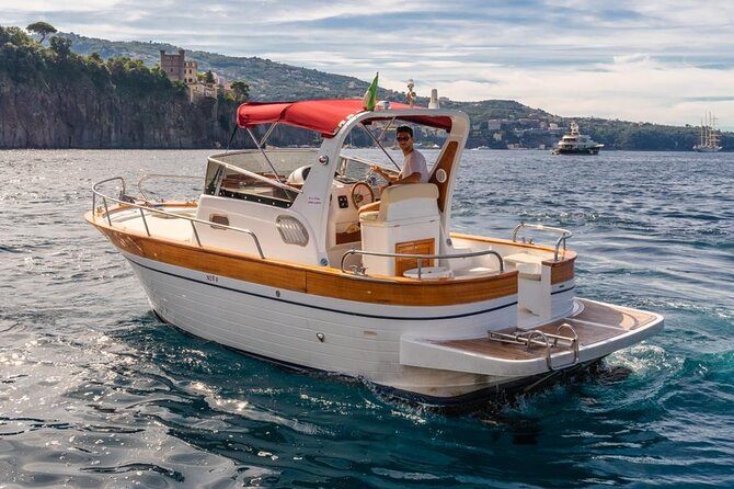 Private Sunset Boat Tour with Aperitif from Sorrento - Bagni Regina Giovanna, the evening’s star stop
