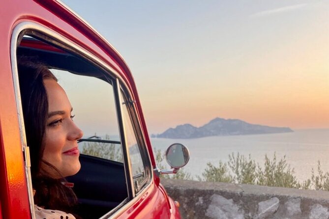 Private Sunset Photo Tour with vintage Fiat 500 - Key points at a glance