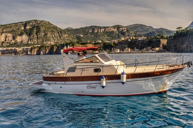 Private Tour to Capri & Positano from Sorrento Classic Gozzo 850 - The Natural Arch and the Amalfi Coast crossing
