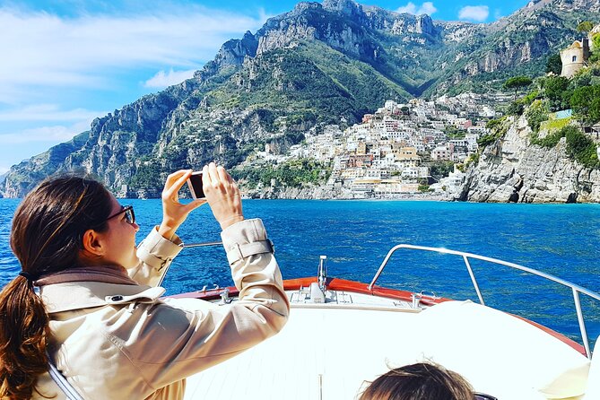 Private Tour to Capri & Positano from Sorrento Classic Gozzo 850 - What the skipper and onboard service add