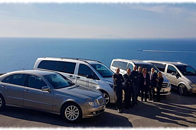 Private Transfer with driver from Naples to Sorrento - Inside the Mercedes vehicle