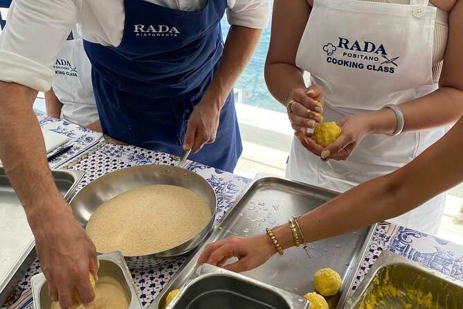 Rada Rooftop Cooking Class in Positano - Starting at the local market at 10:30
