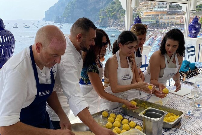 Rada Rooftop Cooking Class in Positano - Timing, meeting point, and planning details