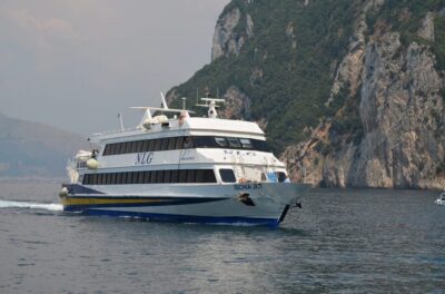 Round-Trip Ferry Ticket from Salerno to Amalfi and Positano
