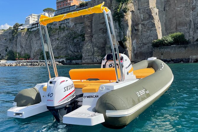 Self Drive Boat Hire - Cruising past Positano and along the Amalfi Coast