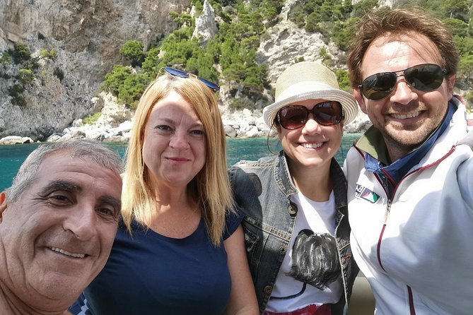 Shared boat tour from Sorrento to discover Capri - Faro and the Green Grotto