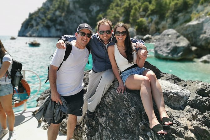 Shared boat tour from Sorrento to discover Capri - Marina Piccola and your Capri free time