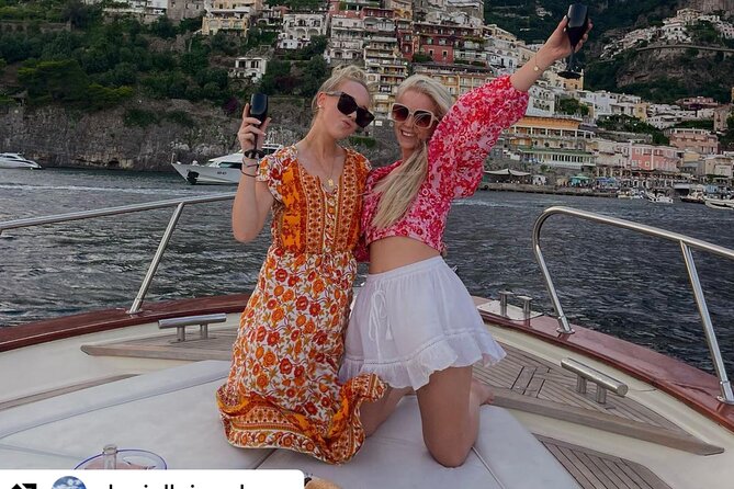 Shared Sunset Cruise from Positano with Drinks & Snacks 1.5-Hour - Drinks, snacks, and the mood on board
