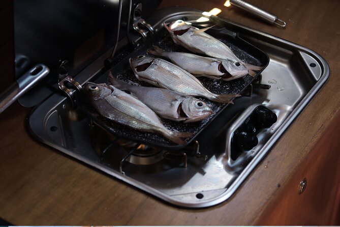 Shared trip with fishing and visit the beauty of Capri island - Capri’s sea caves and coastal views