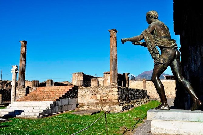 Skip-the-Line Pompeii and Vesuvius Tour - Riding up Vesuvius for the crater view