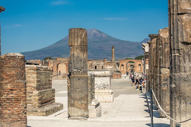 Skip-the-Line Pompeii Guided Tour from Sorrento - The Lupanar gives Pompeii its rawest details