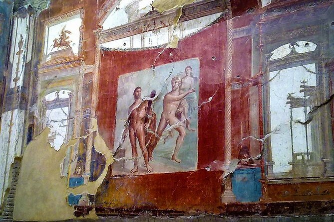 Skip the line Ticket Herculaneum Guided Tour 4 hrs - Casa del Salone Nero and the evidence of daily life