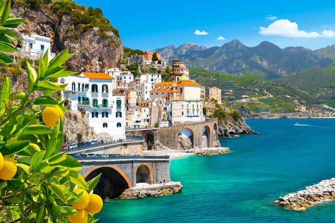 Small Group Amalfi Coast Tour from Sorrento in a Mercedes Van - From Piazza Lauro to the coast