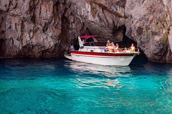 Small Group Boat Day Excursion to Capri Island from Amalfi - Natural Arch and the first Capri views