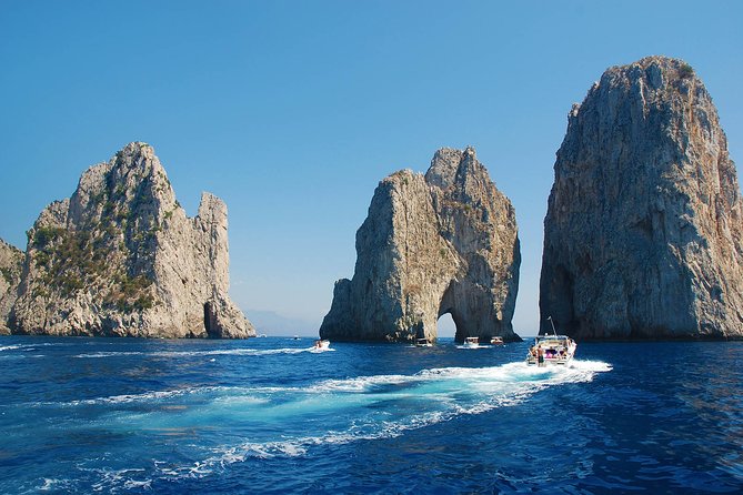 Small Group Boat Tour Capri & Blue Grotto with Swimming Stops - Swimming stops are the heart of the experience