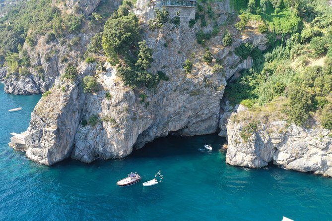 Small Group Boat Tour: Discover the Amalfi Coast from Positano - The narrow cliffs of Fiordo di Furore