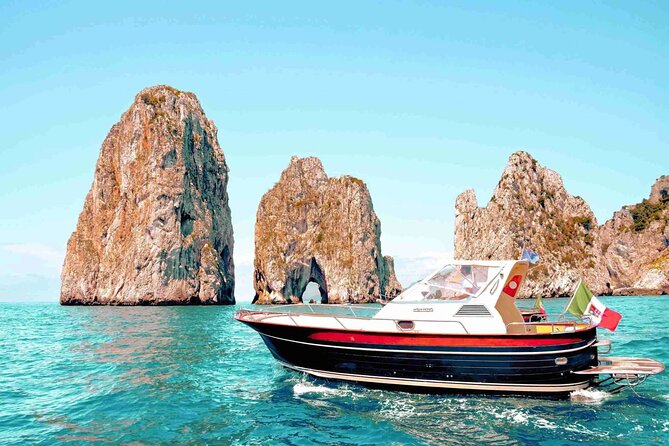 Small-Group Capri and Blue Grotto Boat Tour from Sorrento 5 Hours - Green Grotto and the final coastal views