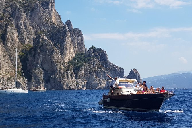 Small-Group Capri and Blue Grotto Boat Tour from Sorrento 5 Hours - The crew and the feel on board