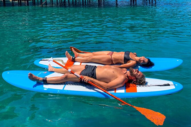 Small group paddle boarding tour to Bagni Regina Giovanna - Starting at Marina Grande in Sorrento