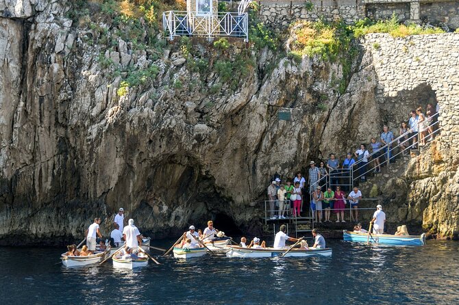 Small Group Tour from Sorrento to Blue Grotto, Anacapri and Capri - Marina Grande and the ferry home